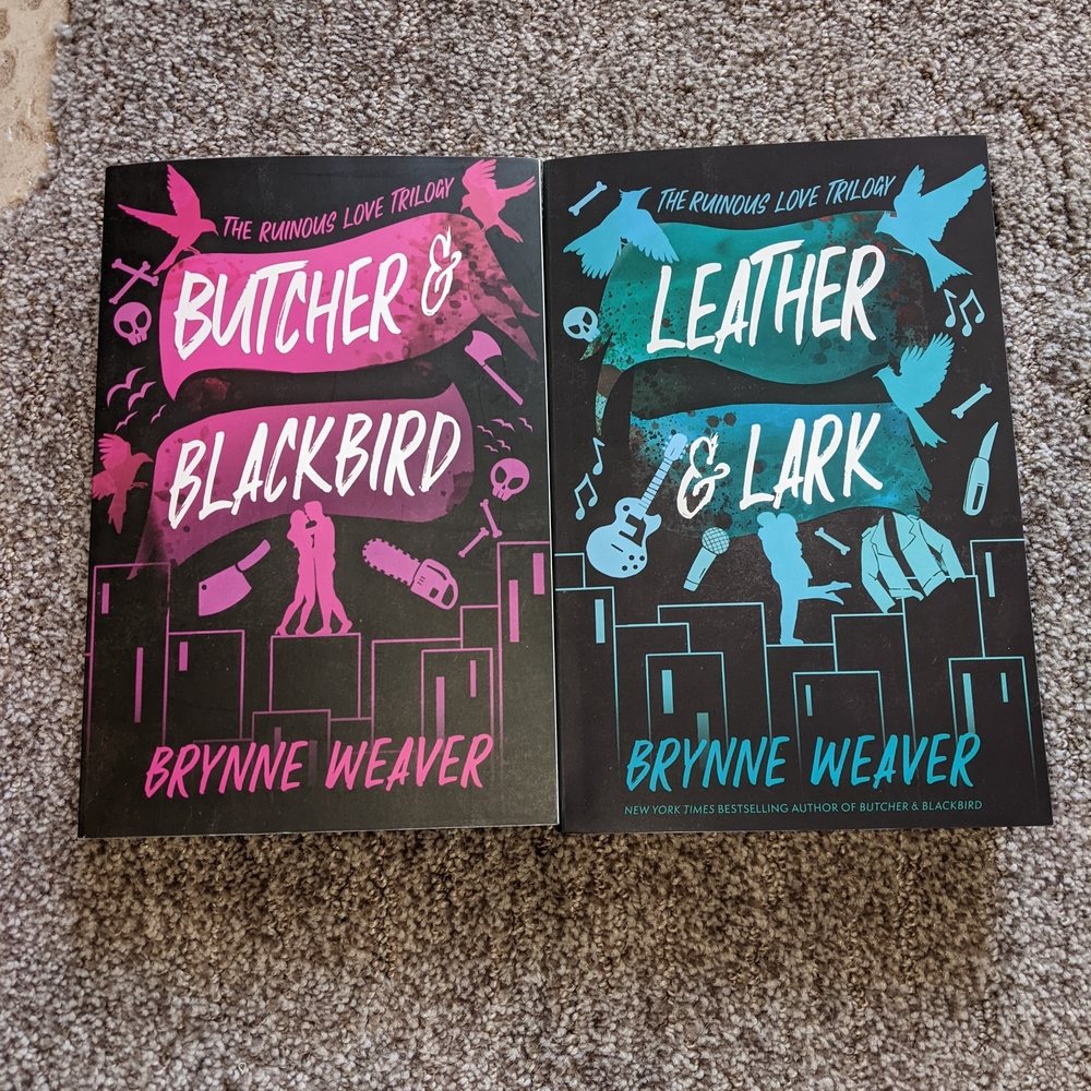 Brynne Weaver Book Set - Butcher & Blackbird, Leather & Lark
